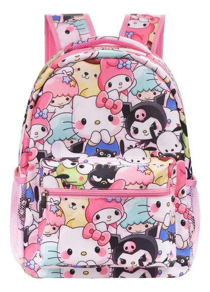 Mochila Importada Grande Personajes Sanrio (Varios Diseños)