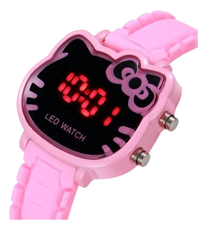 Reloj Digital Hello Kitty Sanrio (Varios modelos)