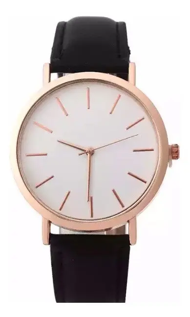 Reloj Mujer Esfera Grande con Fondo Blanco