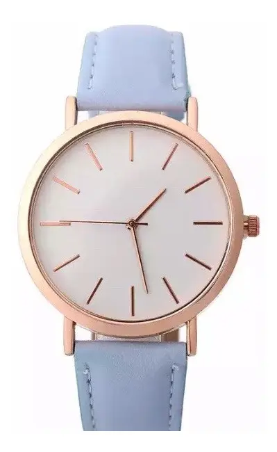 Reloj Mujer Esfera Grande con Fondo Blanco