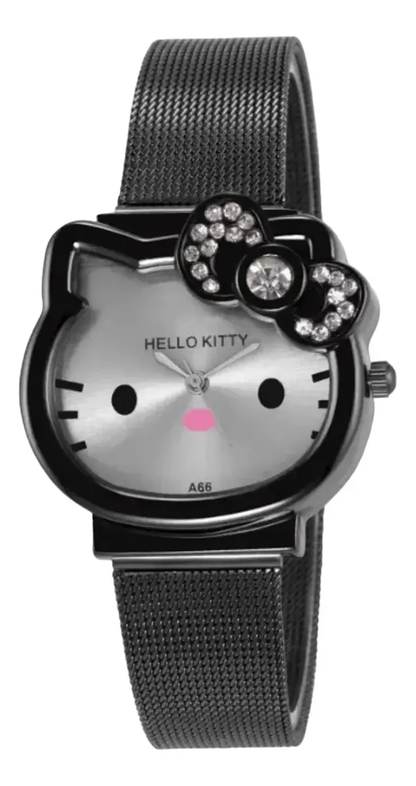 Reloj Hello Kitty Adulto Pulsera Metálica