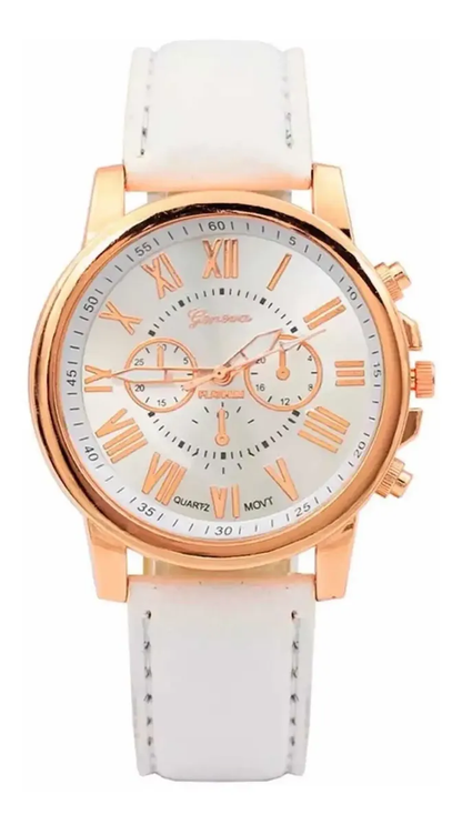 Reloj Geneva Mujer Blanco