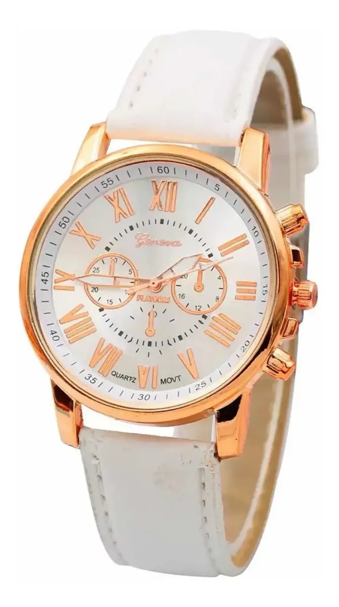 Reloj Geneva Mujer Blanco