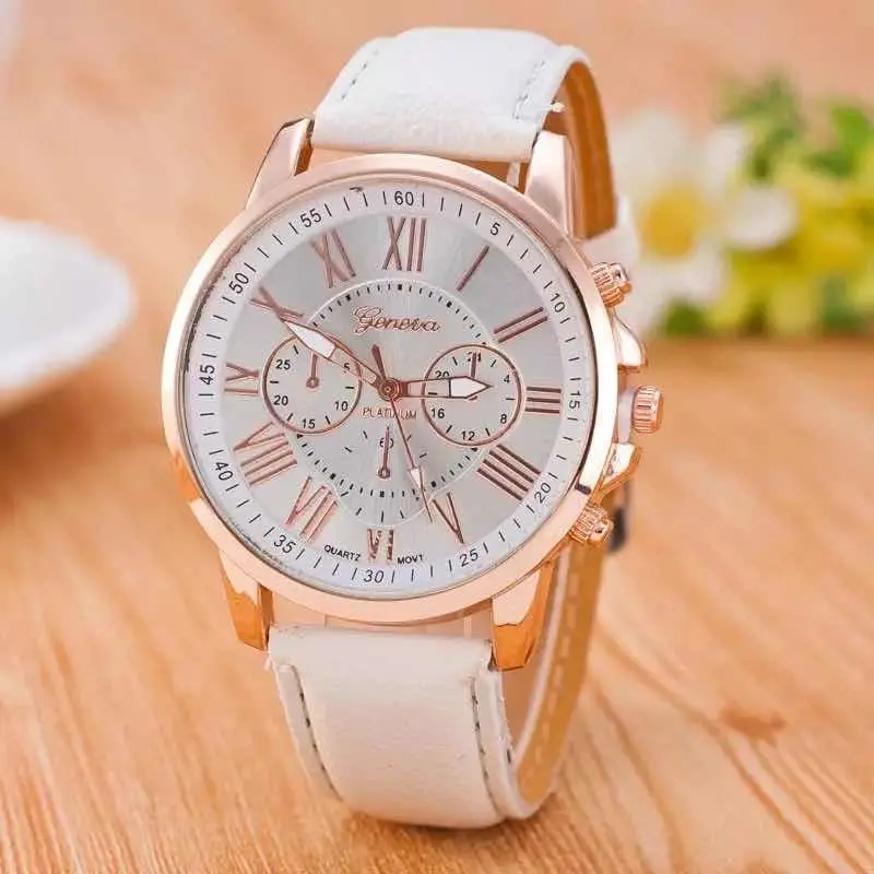 Reloj Geneva Mujer Blanco