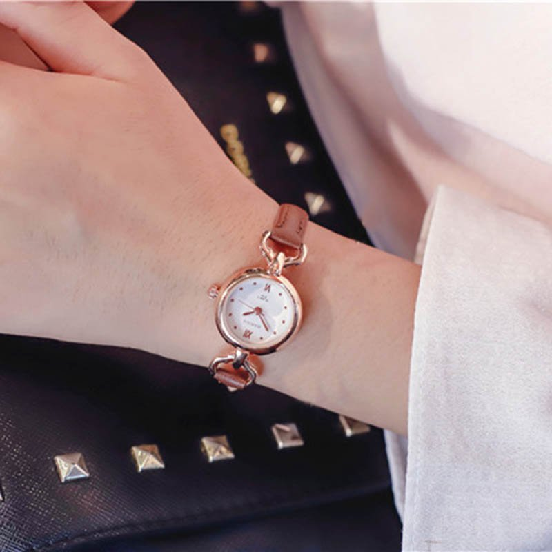 Reloj Mujer con Esfera Pequeña y Pulsera Delgada