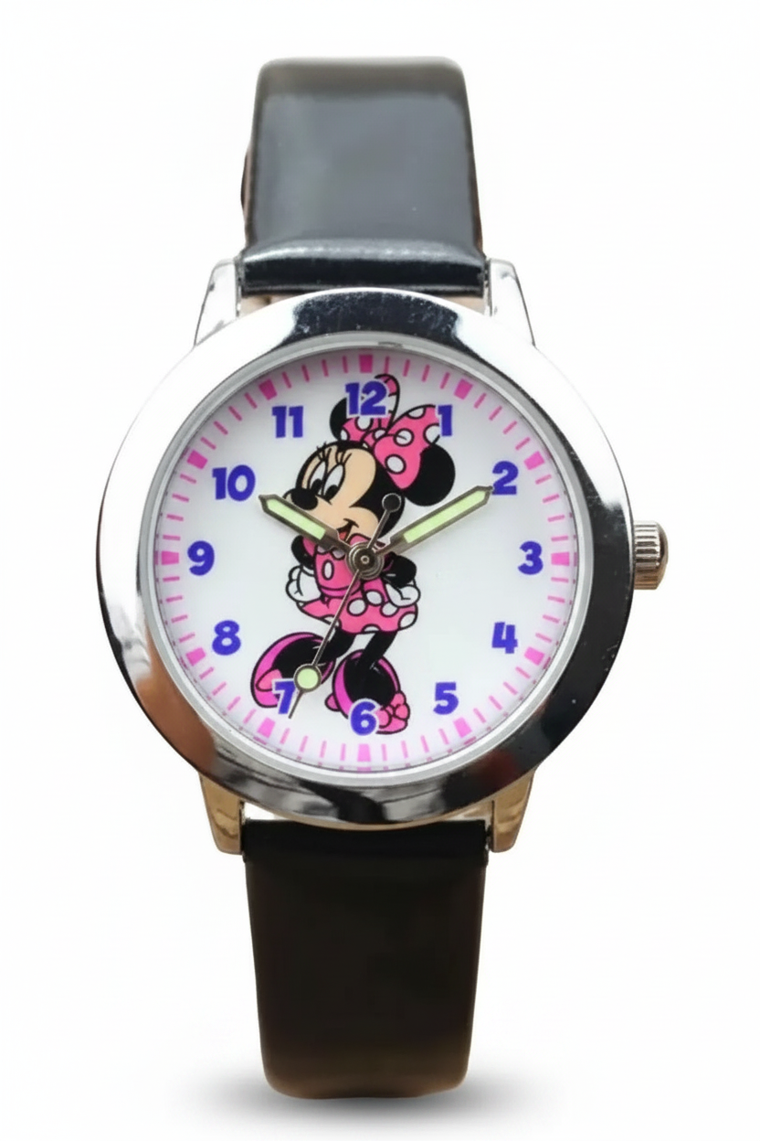 Reloj Minnie Mouse Para Niñitas Diseño Cuerpo Entero