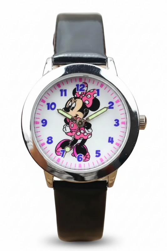 Reloj Minnie Mouse Para Niñitas Diseño Cuerpo Entero