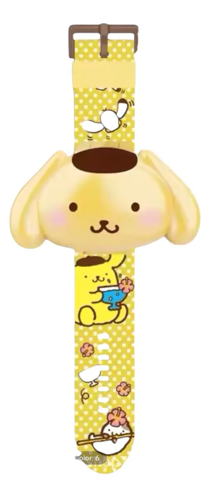 Reloj Digital 3D con Imágenes de Personajes Sanrio
