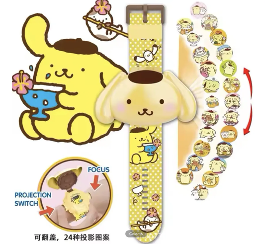 Reloj Digital 3D con Imágenes de Personajes Sanrio