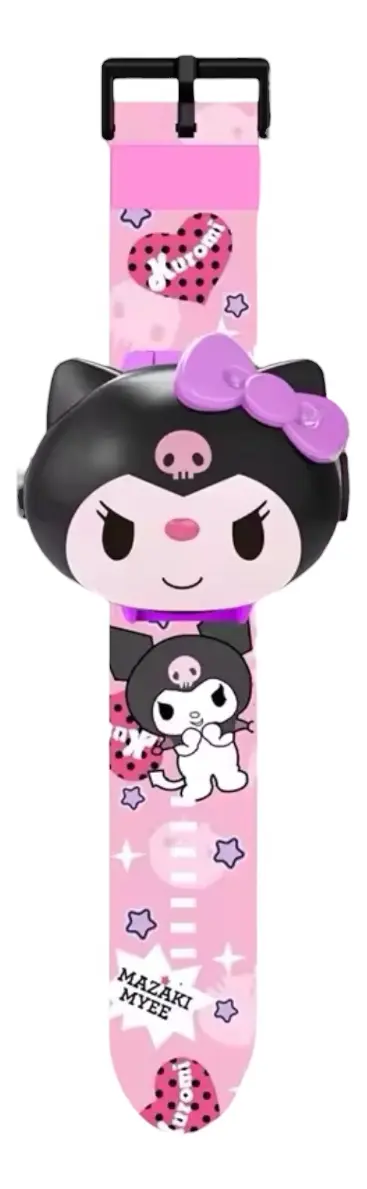 Reloj Digital 3D con Imágenes de Personajes Sanrio