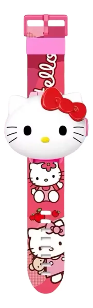 Reloj Digital 3D con Imágenes de Personajes Sanrio