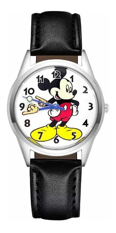 Reloj Analógico Mickey Mouse con Manecillas
