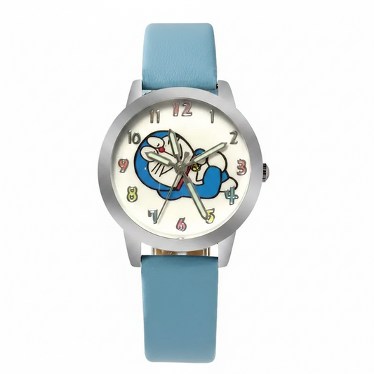 Reloj Cuerina Gato Cósmico