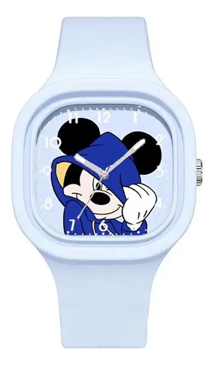 Reloj Mickey & Minnie Mouse Grande Silicona
