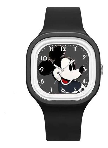 Reloj Mickey & Minnie Mouse Grande Silicona