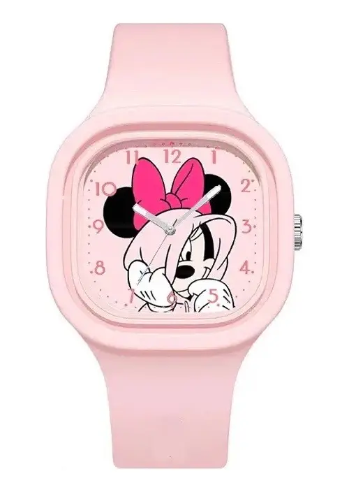 Reloj Mickey & Minnie Mouse Grande Silicona