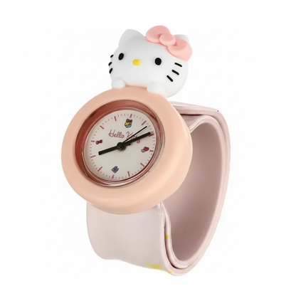 Reloj Hello Kitty con Pulsera Silicona Ajustable