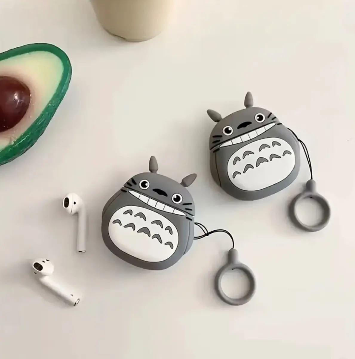 Funda Airpods Silicona Diseño Totoro