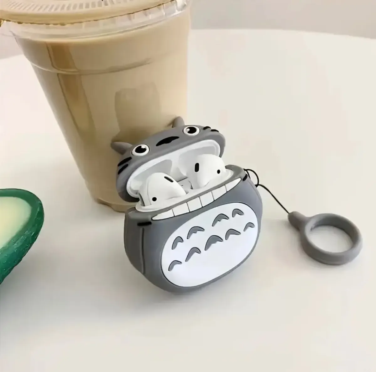 Funda Airpods Silicona Diseño Totoro