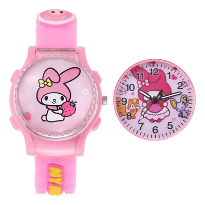 Reloj Personajes Sanrio de Silicona