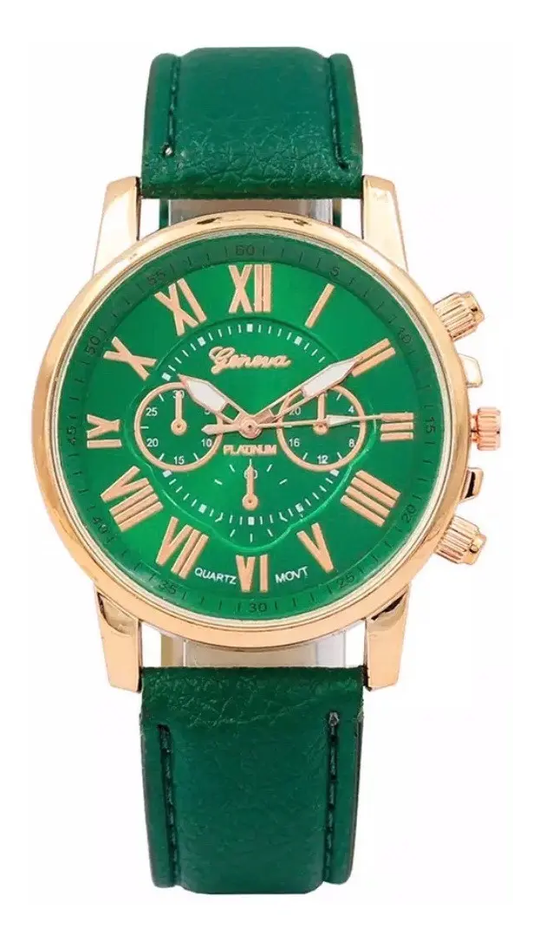 Reloj Geneva Verde para Mujer