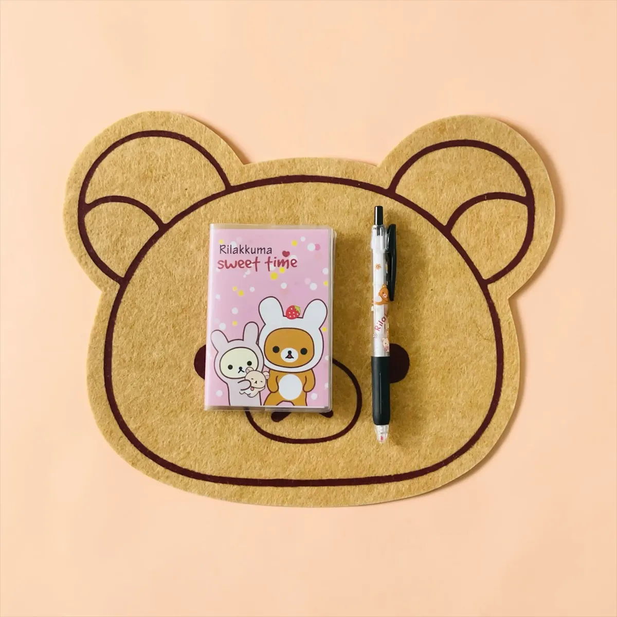 Set Pad + Libreta + Bolígrafo Rilakkuma