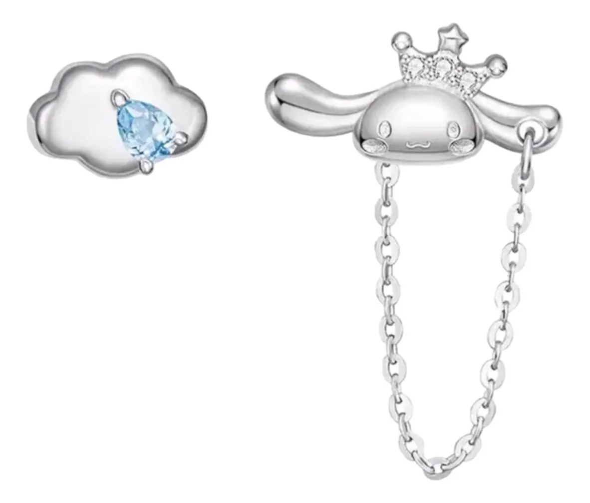 Aros Pequeños Sanrio de Plata Esterlina