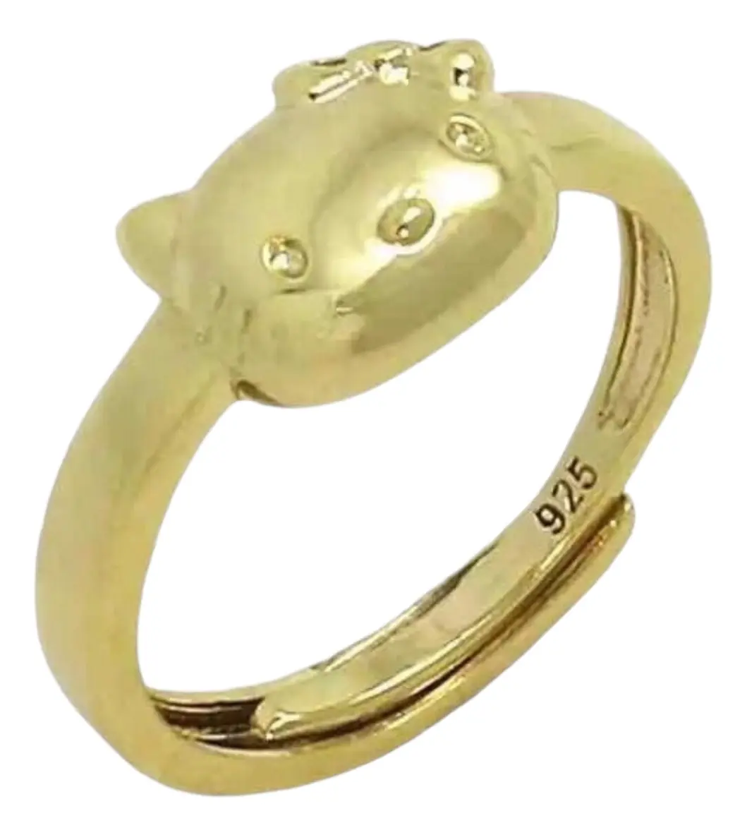 Anillo Hello Kitty de Plata Esterlina 925 (Varios modelos)