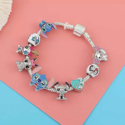 Pulsera Stitch con Varios Charms