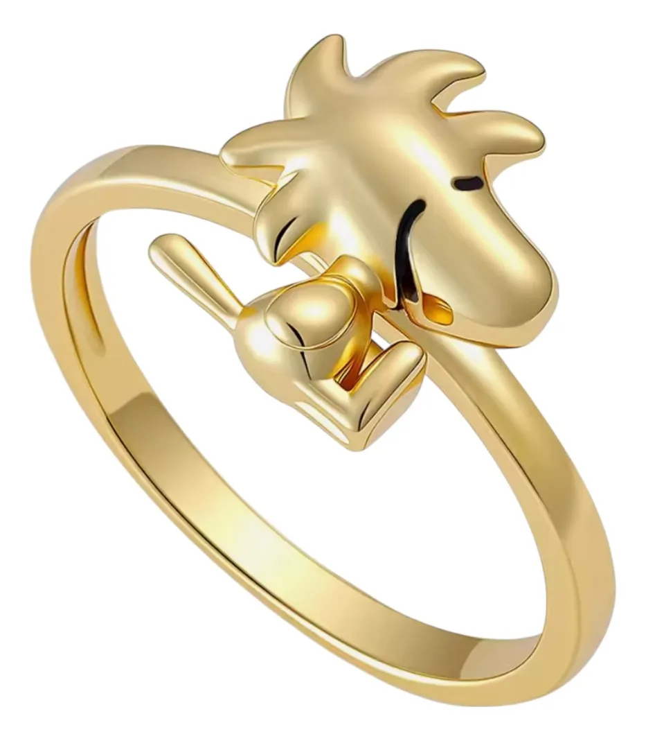 Anillo Snoopy Liso & Circones (Varios modelos)