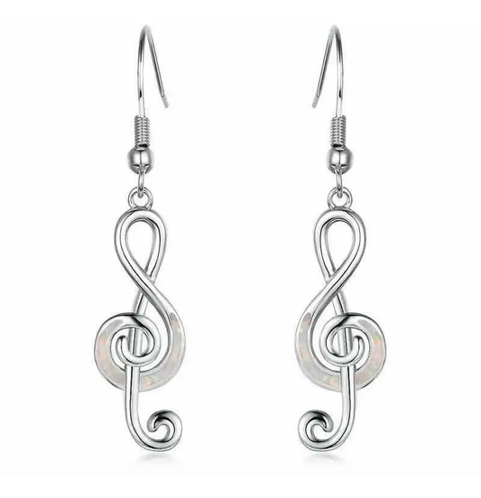 Aros Colgantes Llave de Sol