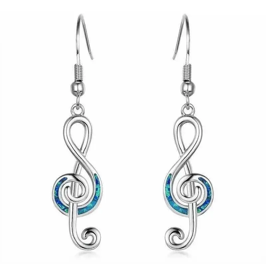 Aros Colgantes Llave de Sol
