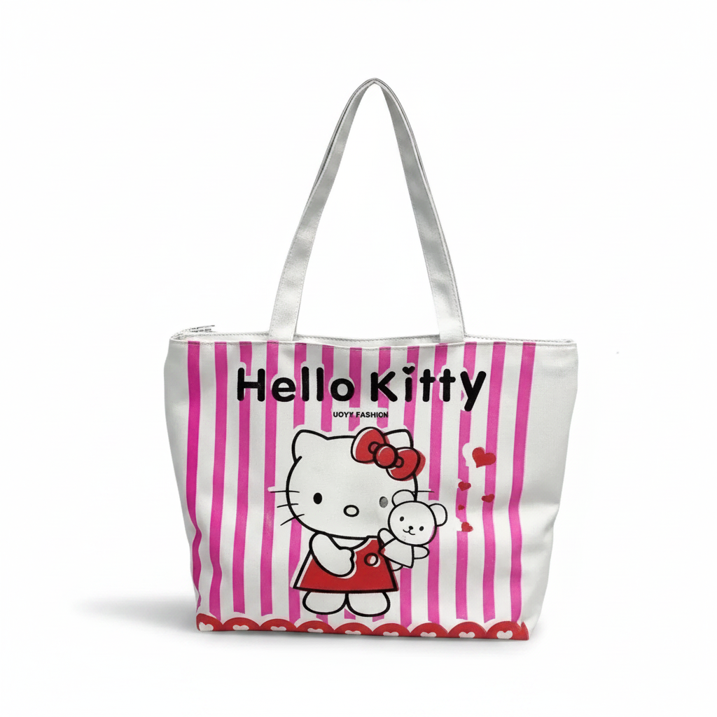 Bolso Importado Hello Kitty 42 X 30 X 8,5 Cms