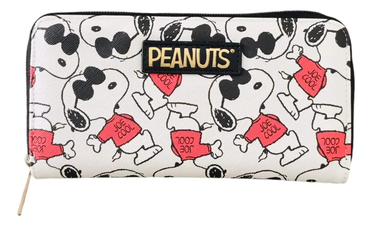 Billetera Rectangular Larga Snoopy