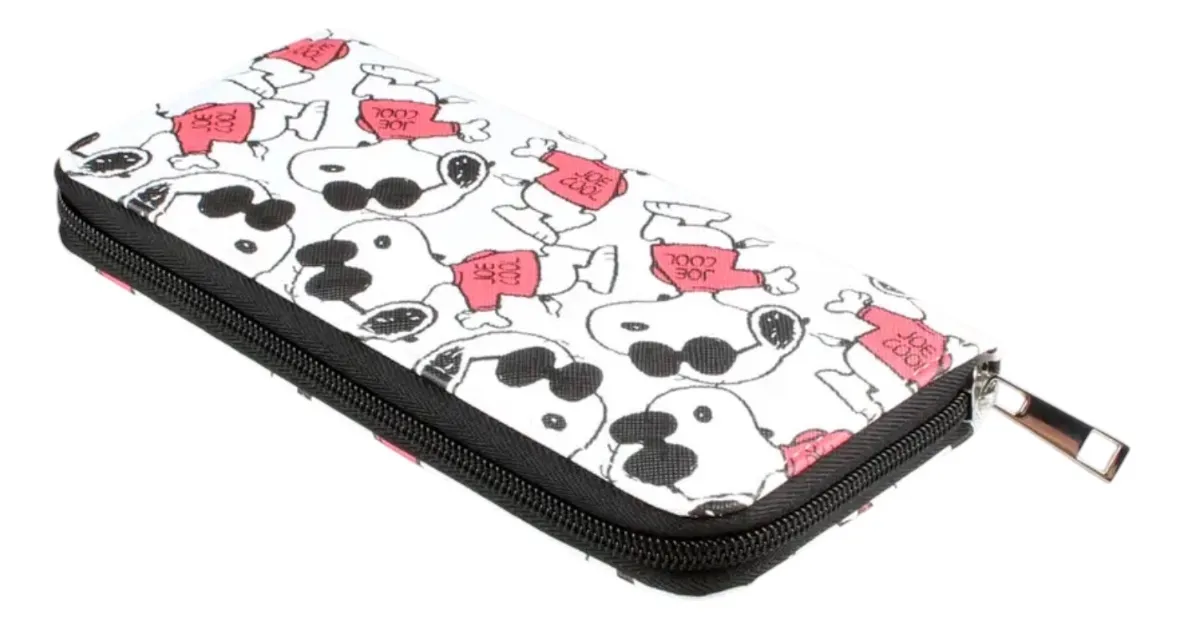 Billetera Rectangular Larga Snoopy