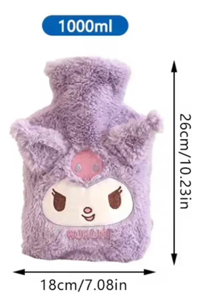 Guatero de Peluche Kuromi 1 Litro
