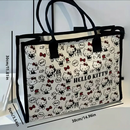 Bolso Grande de Lona Hello Kitty