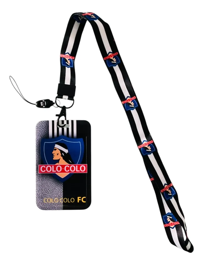 Porta Credencial Futbolero con Lanyard (varios diseños)