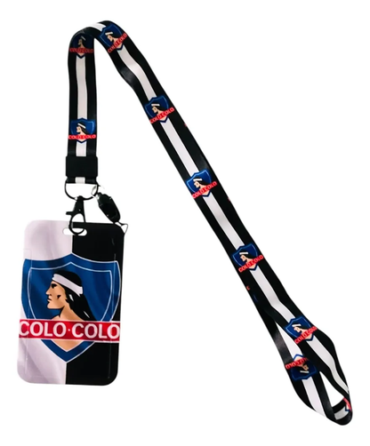 Porta Credencial Futbolero con Lanyard (varios diseños)