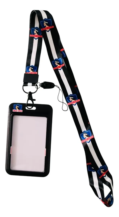 Porta Credencial Futbolero con Lanyard (varios diseños)