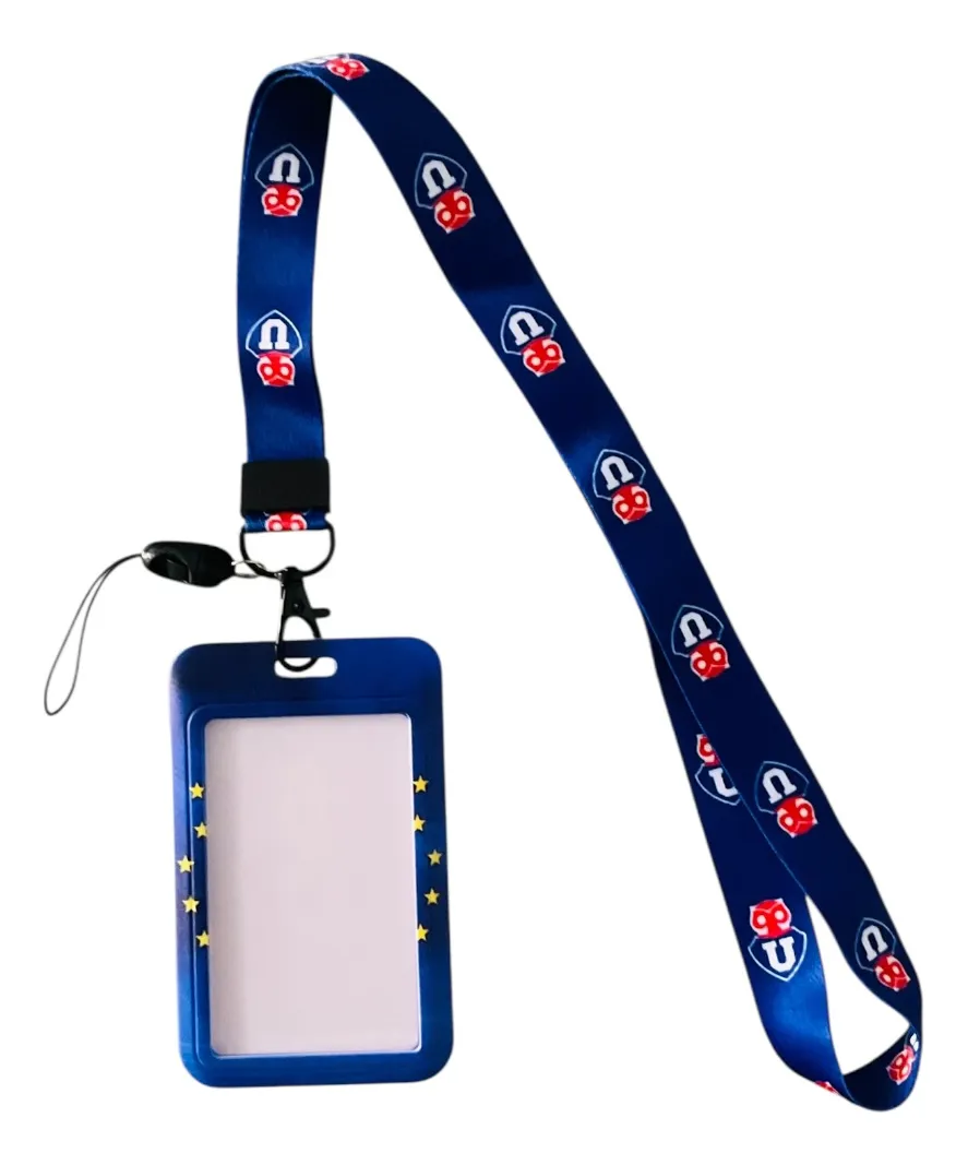 Porta Credencial Futbolero con Lanyard (varios diseños)