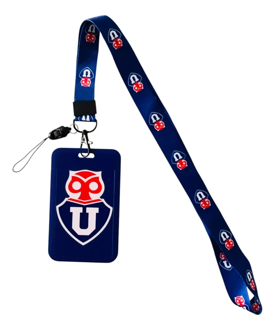 Porta Credencial Futbolero con Lanyard (varios diseños)
