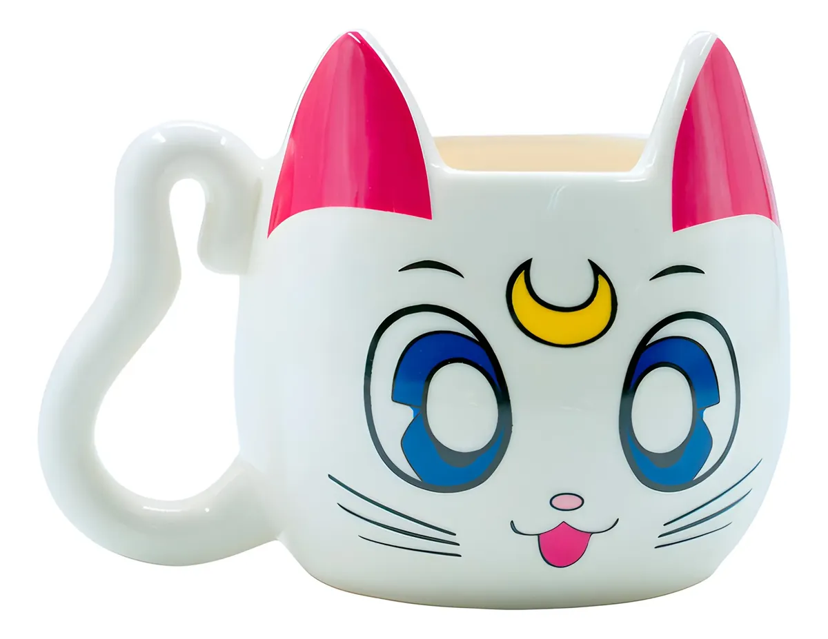 Tazón de Cerámica Artemis & Luna Sailor Moon