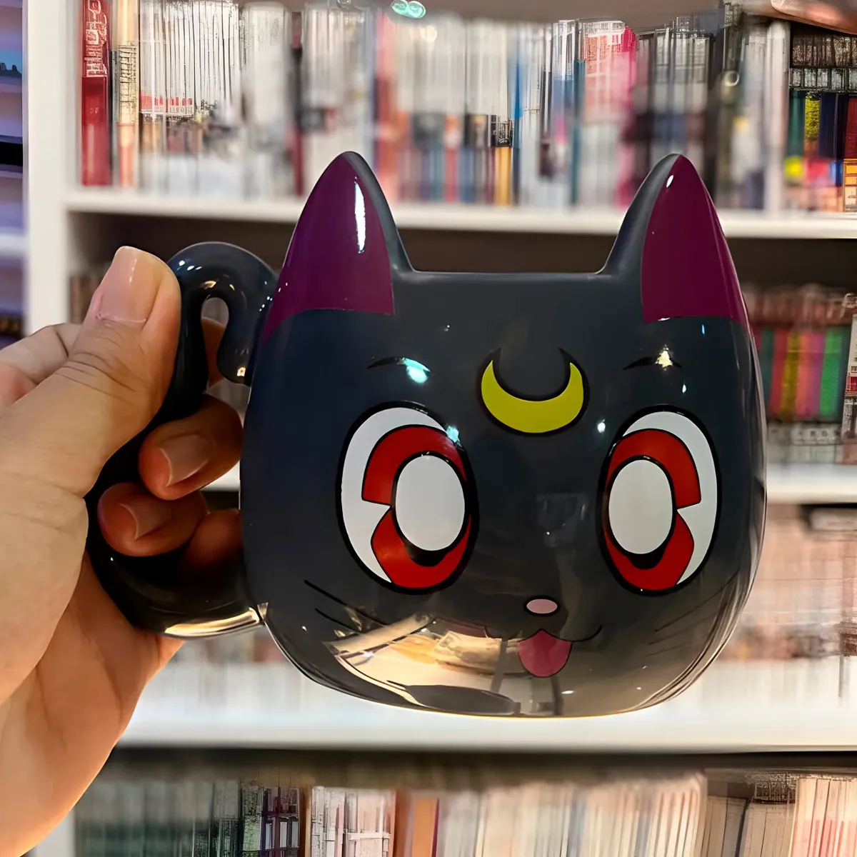 Tazón de Cerámica Artemis & Luna Sailor Moon