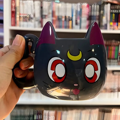 Tazón de Cerámica Artemis & Luna Sailor Moon