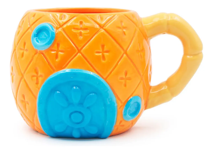 Tazón de Cerámica Casa de Piña Bob Esponja 450 Ml
