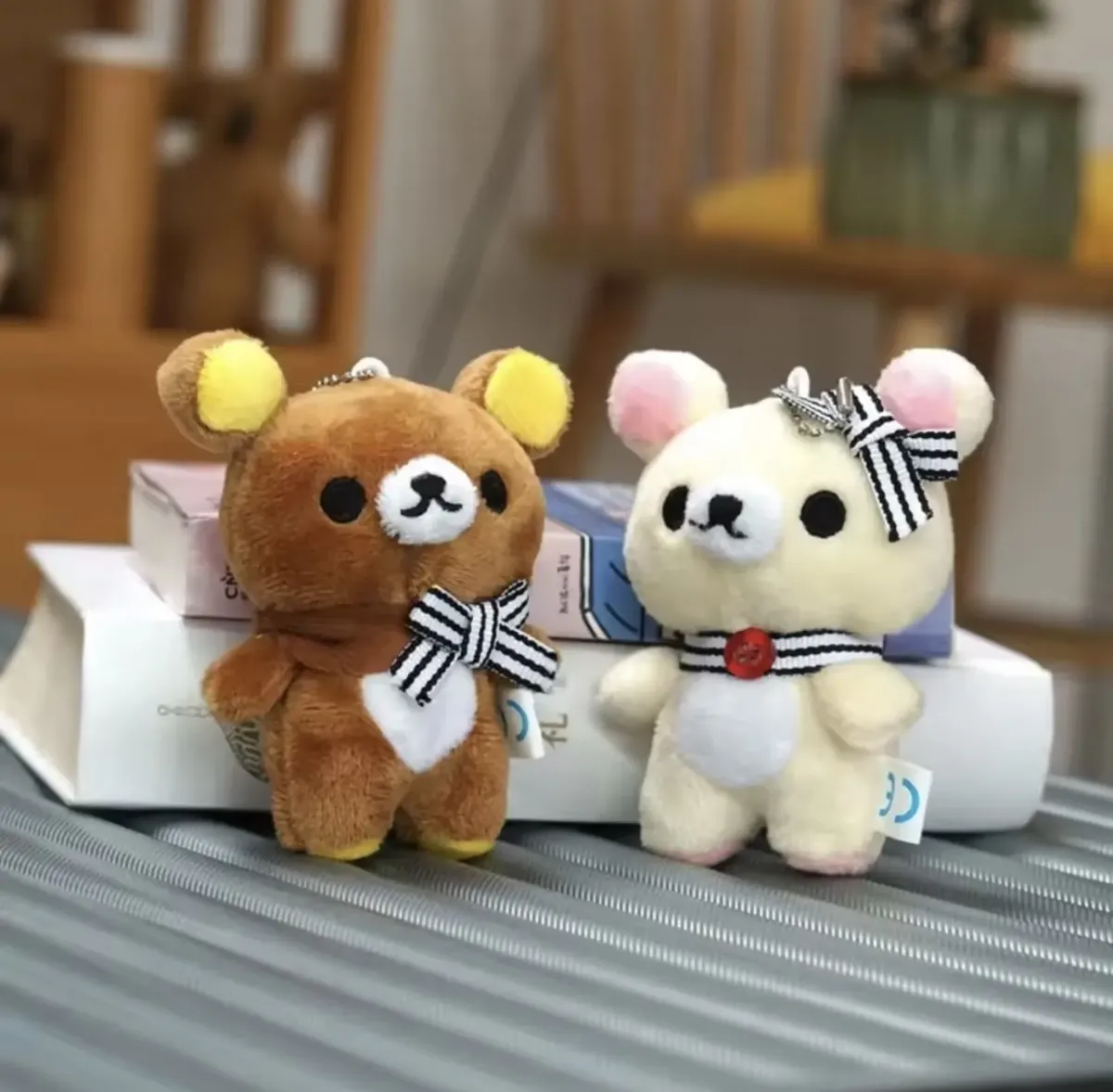 Peluche Rilakkuma para Colgar en tu Mochila