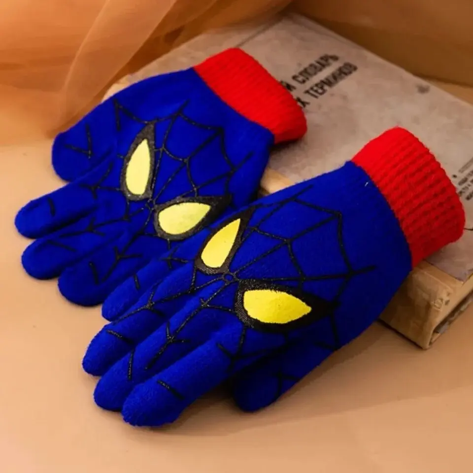 Guantes Importados Spiderman Niños 5 A 10 Años
