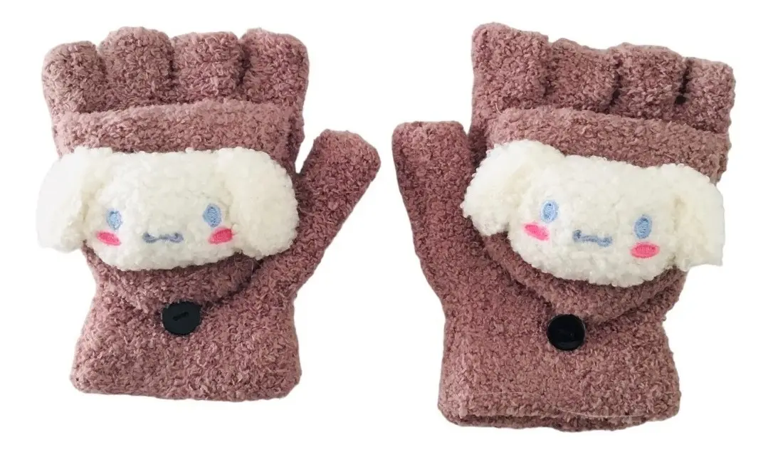 Guantes Importados Kuromi My Melody O Cinnamoroll