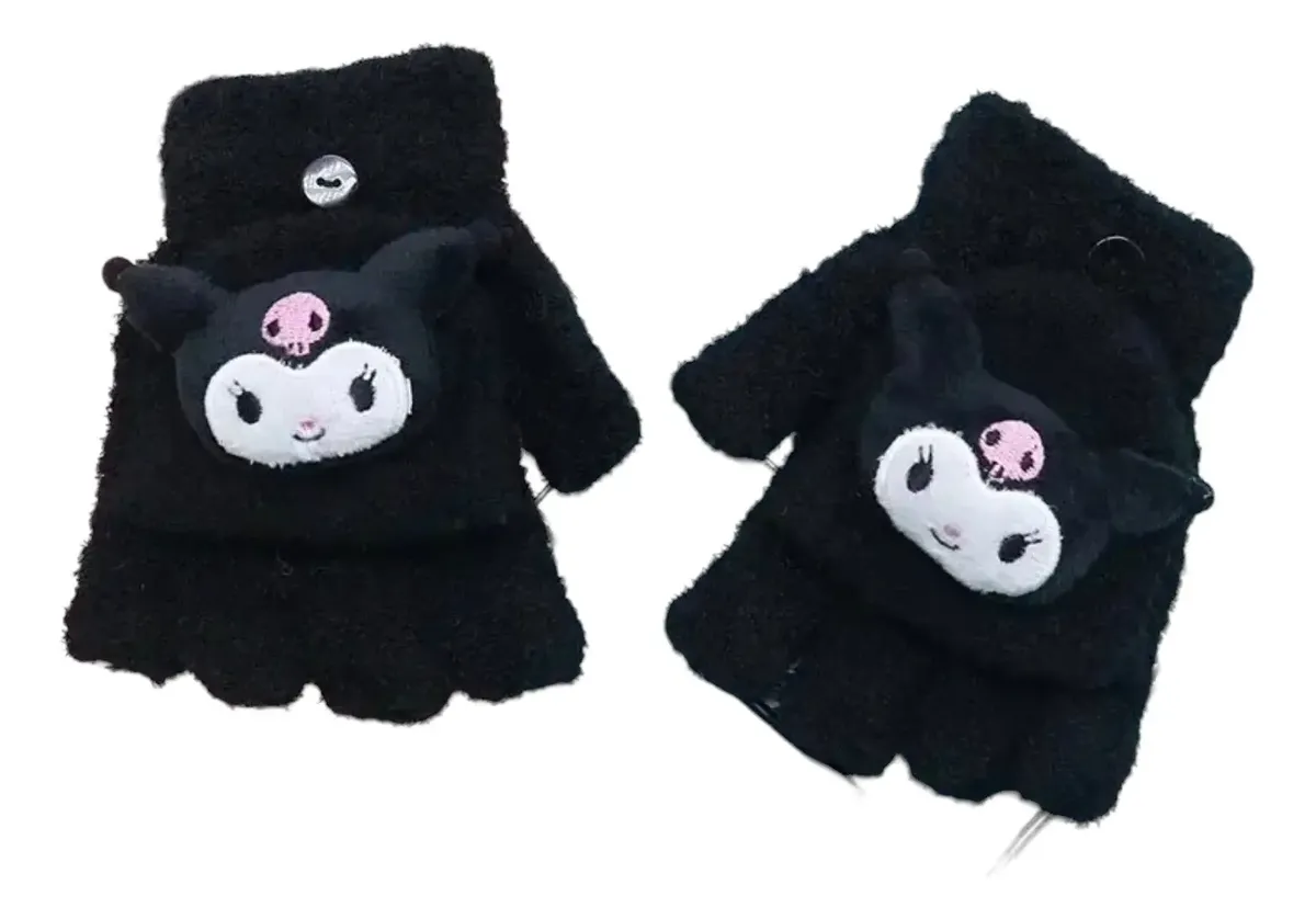 Guantes Importados Kuromi My Melody O Cinnamoroll